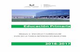 Educación Primaria - UPV/EHUmodulua+16-17+cas.pdfEn este segundo módulo se inicia el conocimiento de algunas áreas del curriculum de Educación Primaria, en concreto, el Área del