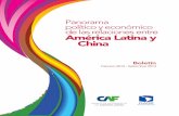 Panorama político y económico de las relaciones entre ... · anorama político y económico de las relaciones entre América Latina y China 9 reportó inversiones por 1,2 millones