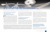 Gasto sanitario y crecimiento económico GASTO SANITARIO.pdf · el crecimiento económico que compensan los efectos negativos de la recaudación de impuestos necesarios para financiarla.