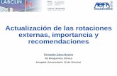 Actualización de las rotaciones externas, importancia y ...residentes.aefa.es/wp-content/uploads/2018/10/... · Requisitos Real Decreto 183/2008, de 8 de febrero. Artículo 21.2