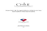 Inserción de la agricultura chilena en los mercados ......Montevideo de 1960, que creó la Asociación Latinoamericana de Libre Comercio (ALALC). Las dificultades económicas de los