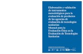 Evaluación de aspectos éticos en la evaluación de las ...€¦ · Andres Hausmann, Juan Antonio Blasco. Elaboración y validación de instrumentos metodológicos para la evaluación