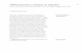 Alimentación y cultura en España: una aproximación …Physis Revista de Saúde Coletiva, Rio de Janeiro, 20 [ 2 ]: 357-386, 2010 Alimentación y cultura en España: una aproximación