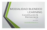MODALIDAD BLENDED LEARNING - Conecta-TE Uniandes · 2015-02-10 · Microsoft PowerPoint - EXPERIENCIA BLENDED LEARNING CD -Betsy.ppt [Modo de compatibilidad] Author: ra.corrales69