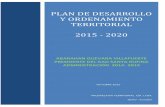 PLAN DE DESARROLLO Y ORDENAMIENTO TERRITORIAL 2015 - 2020app.sni.gob.ec/sni-link/sni/PORTAL_SNI/data_sigad... · Priorizar necesidades en base a la temática rural es el objetivo
