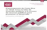 Centroamérica, noviembre 2017 - ICEFI · medida de desigualdad por persona hasta alcanzar 0.521 en 2016, luego de reportar 0.507 en 2010; como medida de la desigualdad por hogar,