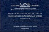 SANTA E B - Enrique Montenegroboveda.org/libro/TDejMRsebPI.pdf · de Bóveda con manifestaciones del arte prerrománico asturiano, como consecuencia de la marcada influencia del mundo