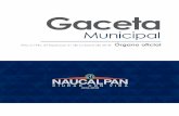 Presentación - Naucalpan · Presentación El Honorable Ayuntamiento Constitucional del Municipio de Naucalpan de Juárez, México, 2016-2018, en cumplimiento a lo dispuesto por los