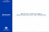 Boletín Oficial del BOAM Ayuntamiento de Madrid · Resolución de 20 de diciembre de 2018 de la Directora General de Planificación y Gestión de Personal por la que se convoca el