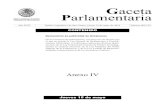 15 may anexo IV - Gaceta Parlamentaria, Cámara de …gaceta.diputados.gob.mx/PDF/62/2014/may/20140515-IV.pdf2014/05/15  · Instituciones y Procedimientos Electorales y el artículo