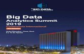 Big Data - DMCtecnológica con sponsors Demos de herramientas analíticas. temas del Los big data 10 analytics summit ... tica en Big Data e Inteligencia Artificial Sala 1 Luz Fernández