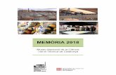 MEMÒRIA 2018 | Museu Nacional de la Ciència i de la Tècnica de … · de swing per la Nit dels Museus, i un concert de Ferran Palau, en el marc de les Jornades Europees del Patrimoni.