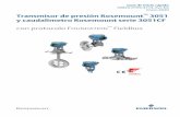 Guía de inicio rápido: Transmisor de presión Rosemount ...³n...Guía de inicio rápido 00825-0109-4774, Rev KA Enero 2020 Transmisor de presión Rosemount™ 3051 y caudalímetro