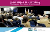 UNIVERSIDAD DE CANTABRIA Campus de Excelencia Internacional · del Plan Estratégico de conversión a Campus de Excelencia Internacional seleccionado por el Ministerio de Educación