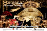 SÁBADO 5 DE MARZO SACERDOTE DE LA PARROQUIA DE SANTA ...culturalcala.es/wp-content/uploads/2016/03/SEMANA... · 13 DE MARZO ORGANIZA: Cofradía del Stmo Cristo de la Esperanza y
