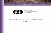 MEMORIA DE ACTIVIDADES 2017 - Catedral de Cuenca · 2020-02-20 · entregado a AIN la cantidad de 2.060 € que fue el importe recaudado para refugiados en la colecta del Concierto-Oración