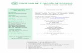 SOCIEDAD DE BIOLOGÍA DE ROSARIO - SBR circular SBR 2019.pdf · Tema: “Las reacciones positivas y negativas de nuestro sistema inmune frente a infecciones por Staphylococcus aureus”.