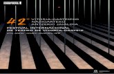 VITORIA-GASTEIZKO NAZIOARTEKO ANTZERKI JAIALDIA …€¦ · Lehiaketa IV Certamen de radioteatro Carlos Pérez Uralde ... de Danza 2013 ), crea La Veronal en 2005, un colectivo formado