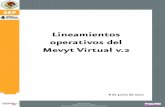 Lineamientos operativos del Mevyt Virtual v · Información y gráficas v 1.0 10. Fracciones y porcentajes v 1.0 11. Operaciones avanzadas v 1.0 12. ¡Vamos a escribir! v 1.0 ...