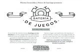 Minera Escondida y Metro de Santiago presentasantiagoen100palabras.cl/docs/bateria_2016.pdf · Como si hicieras una ensalada. Por ejemplo: Caperucita Roja se encuentra en el bosque