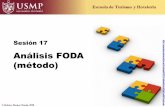 Análisis FODA (método) · El análisis FODA •Identificación, evaluación y correlación de factores clave Organizaciones Territorios Personas Actividades •Lógica de causa