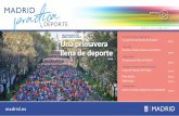 7 DE ABRIL llena de deporte Movistar Medio Maratón de Madrid€¦ · Bádminton (13 a 16 de junio) ... próximo 7 de abril, a partir de las 9,15 h., organizada por la Agrupación