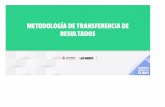 METODOLOGÍA DE TRANSFERENCIA DE RESULTADOS...2017/08/03  · Observatorio del Cambio Cli mático Concejalía de Gestión Ambiental Concejalía de Energías Renovables y Cambio Climático.