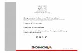 2017 - transparencia.esonora.gob.mxtransparencia.esonora.gob.mx/NR/rdonlyres/F26F2EBE... · 2017 Tomo Principal Poder Ejecutivo Información Contable, Programática y Presupuestaria