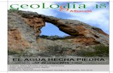 EL AGUA HECHA PIEDRA - Diputación Albaceteserpi43.dipualba.es/archivo_alcaraz/PDF/Geolodia18.pdf · Gómez Alday, José L. Vila Marín, Rafael López, Luis Trigueros, Ana Teresa