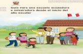 Guía para una escuela acogedora - Tamaulipasbibliotecadigital.tamaulipas.gob.mx/archivos/... · 2.1 ¿Qué implica para los niños y adolescentes el inicio del año escolar? 2.2