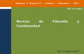 Revista de Filosofía y Cotidianidad - ECORFANecorfan.org/bolivia/researchjournals/Filosofia_y... · CENTENO, Raúl y MARTÍNEZ-MIRAMONTES, Cecilia Itzel Universidad de Guadalajara,