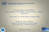 Proyecto Regional RLA/06/901 Taller SIGMET / RLA/06/901 ... VAAC BUE.pdfA partir del 1 de Agosto de 2016, el VAAC Buenos Aires incluye en la sección RMK de los VAA/VAG, el nivel de