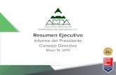 Consejo Directivo Informe del Presidente - AMDA · Informe del Presidente Consejo Directivo Mayo 14, 2019. 1. Importación de vehículos usados ... Sesiones de Consejo de la COPARMEX
