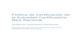 Política de Certificación de la Autoridad Certificadora ...uce.gub.uy/acrn/cp_acrn.pdf · 6.1.8.Propósitos de uso de la clave (por campo Key Usage de certificado X.509 v3).....59