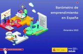 Barأ³metro de emprendimiento en Espaأ±a Indicadores de emprendimiento Emprendimiento Proceso emprendedor