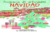 Programa de actividades NAVIDAD - Valoria la Buena€¦ · • Martes 5 de enero. 12:00 h Fiesta de despedida del Campamento Urbano de Navidad en el Centro Cultural "Josefa Gaona".