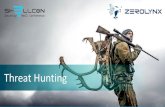 Threat Hunting - Zerolynx4 Objetivos •Entender qué es el proceso del Threat Hunting •Familiarizaros con los conceptos relacionados •Fuentes de datos y herramientas útiles.
