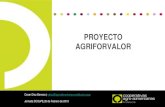 AGRIFORVALOR - Agro-alimentariasActividades I TALLER AGRIFORVALOR: Aprovechamiento de residuos y subproductos agrícolas y forestales en Andalucía Sevilla, 24 de noviembre de 2016