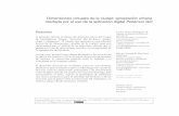 Dimensiones virtuales de la ciudad: apropiación urbana mediada …kepes.ucaldas.edu.co/downloads/Revista19_13.pdf · convertido en un fenómeno que ha permeado varias generaciones.