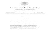 LXIV LEGISLATURA Diario de los Debatescronica.diputados.gob.mx/PDF/64/2018/sep/180918-1.pdf · Año I, PrimerPeriodo, 18 de septiembre de 2018 2 Diario de los Debates de la Cámara
