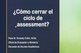 ¿Cómo cerrar el ciclo de assessment? - Intermetro.inter.edu/assessment/2018/Como-cerrar-ciclo-de-assessment.… · Fase IV. Evaluación del mejoramiento y cierre del ciclo de assesment