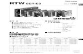 RTW SERIES - TDKRTW 05-60R RTW SERIES 製品ラインアップ ユニット型電源 用 途 無償保証期間 5 ... 28 1.8 RTW28-1R8 3.6 RTW28-3R6 5.4 RTW28-5R4 11 RTW28-11RH 48