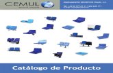 Catálogo de Producto · Catálogo de Producto EQUIPAMIENTOS DEPORTIVOS CEMUL, S.C. Tel. +34 93 377 61 11 / 626 645 111 e-mail: cemul@cemul.es