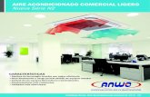 Nueva Serie N2 - anwo.cl Anwo... · Nueva Serie N2. Eficiencia Energética Soluciones con Tecnología Inverter Línea de equipos Split comercial ligero ... • Mejores índices de