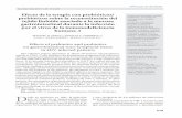 Efecto de la terapia con probióticos/ - SciELO219 artículo de revisión rev Med chile 2017; 145: 219-229 Efecto de la terapia con probióticos/ prebióticos sobre la reconstitución