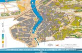Equidistancia de curvas: 5 m. - Girona · Jardines del casco antiguo y parque de la Devesa Para más información sobre la orientación en Girona N S O E 1:5.000 Equidistancia de