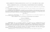REGLAMENTO DE LA ESCUELA SUPERIOR DE GUERRAsedena.gob.mx/pdf/reglamentos/rglmto_esg.pdf · REGLAMENTO PUBLICADO EN EL D.O.F. EL 16 DE MAYO DEL 2001 REGLAMENTO DE LA ESCUELA SUPERIOR