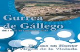 Saludo del Alcalde - Gurrea de Gallego · Mis mejores deseos para la Villa de Guerra de Gállego. ¡Felices fiestas a todos! ... , para poner las bases que ... Concurso de Tiro al