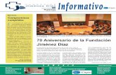Informativo - Quirónsalud · Informativo Abril 2005 l Dr. Luis Álvarez Galovich, en Biomé-dica Clínica, y la Dra. Mª Pilar Justo Díaz, en Experimental, obtuvieron por unanimidad