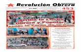 Revolución Obrera SEMANARIO · de la mafia, no le dio continuidad estricta al régimen de Uribe, pero sí al gobierno de la dictadura de clase de la burguesía, los terratenientes